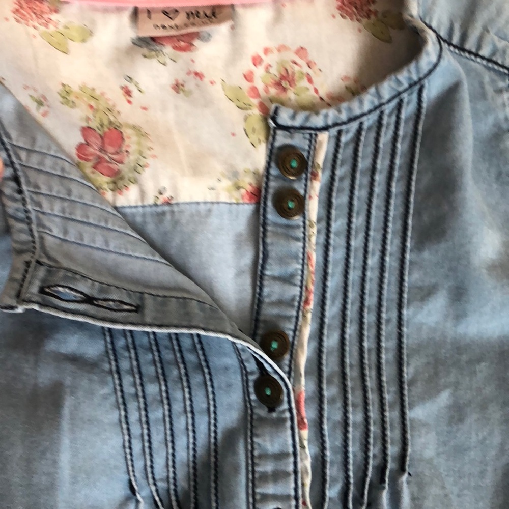 GIRLS SHIRT DRESS - Picture 4 of 4